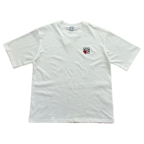 Футболка Loewe Soft Heart Logo "White"