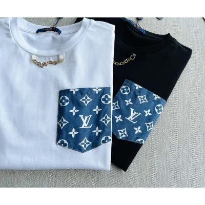 Футболка Loius Vuitton Pocket "White" фото № 6