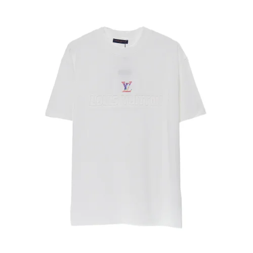 Футболка Louis Vuitton With Rainbow Brand Icon "White"