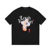 Футболка Louis Vuitton With An Elegant Logo And Brand Emblems "Black"