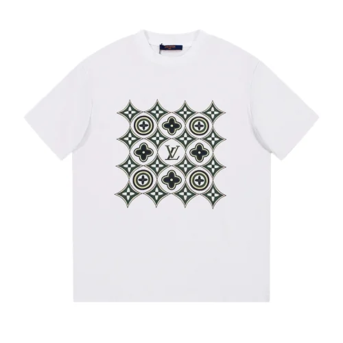 Футболка Louis Vuitton Patterned "White"