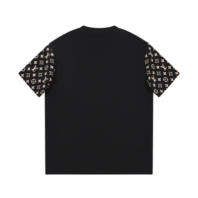 Футболка Louis Vuitton With Print On The Sleeves "Black" фото № 5
