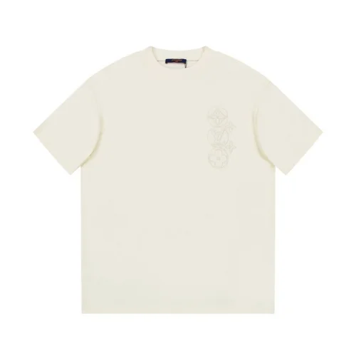 Футболка Louis Vuitton With Three Emblems "Cream"