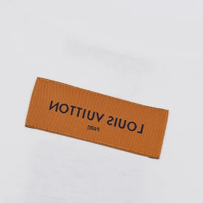 Футболка Louis Vuitton With A Square Logo "White" фото № 3
