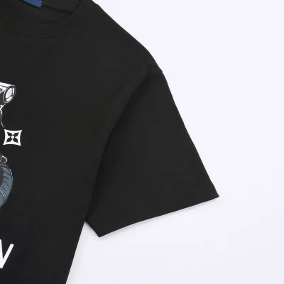 Футболка Louis Vuitton Motorcycle Print "Black" фото № 5