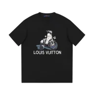 Футболка Louis Vuitton Motorcycle Print "Black"