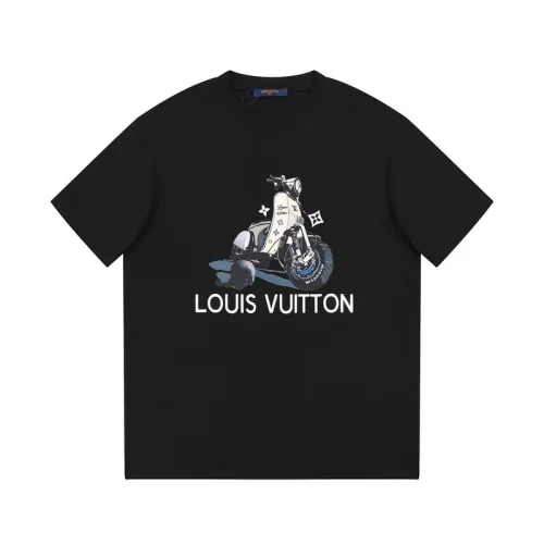 Футболка Louis Vuitton Motorcycle Print "Black"