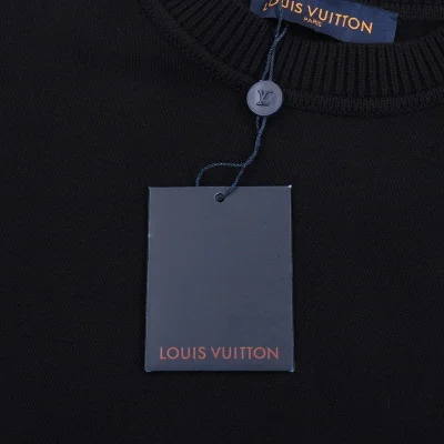 Футболка Louis Vuitton Baggy Style With Logo "Black" фото № 4