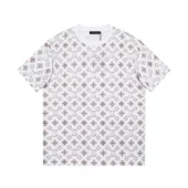 Футболка Louis Vuitton Monotonous Flowers And Stars "White/Gray"