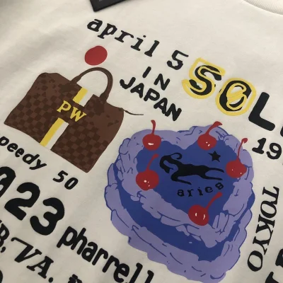 Футболка Louis Vuitton Happy Birthday "White" фото № 7