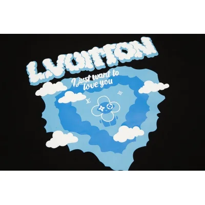Футболка Louis Vuitton Cloud Heart "Black" фото № 6 Футболка Louis Vuitton Cloud Heart "Black" фото № 6