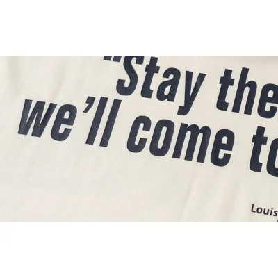 Футболка Louis Vuitton Set Design Operation Text "White" фото № 3