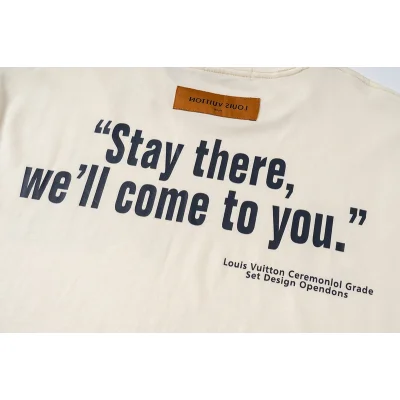 Футболка Louis Vuitton Set Design Operation Text "White" фото № 5