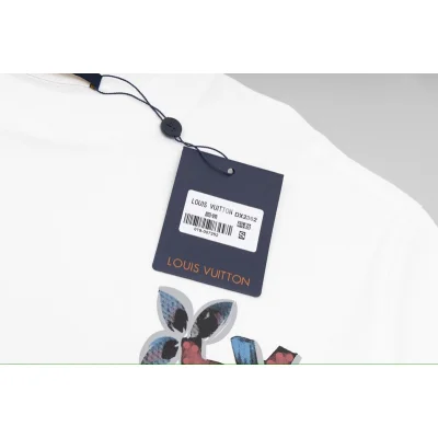 Футболка Louis Vuitton Explosive Logo "White" фото № 4