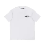 Футболка Louis Vuitton X Chrome Hearts With Two Logos "White"