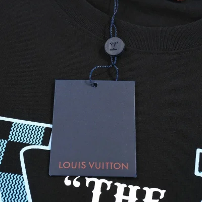 Футболка Louis Vuitton Losing Present "Black" фото № 3