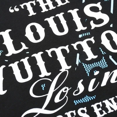 Футболка Louis Vuitton Losing Present "Black" фото № 6