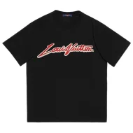 Футболка Louis Vuitton With Red Text Logo