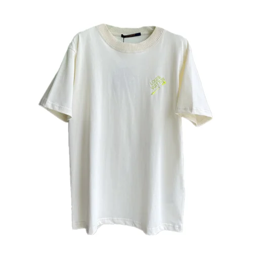 Футболка Louis Vuitton Solid Color With A Hole "White"