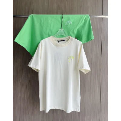 Футболка Louis Vuitton Solid Color With A Hole "White" фото № 3