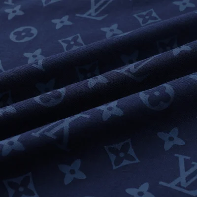 Футболка Louis Vuitton With Print And Pocket "Blue" фото № 4