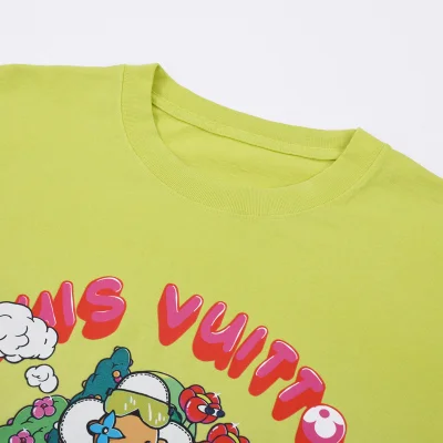 Футболка Louis Vuitton Сare for nature "Green" фото № 7