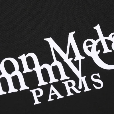 Футболка Maison Margiela Text In Different Languages "Black" фото № 3