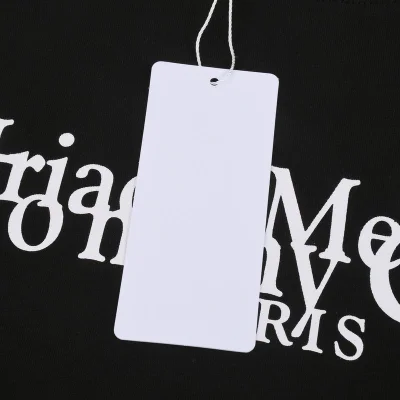 Футболка Maison Margiela Text In Different Languages "Black" фото № 5