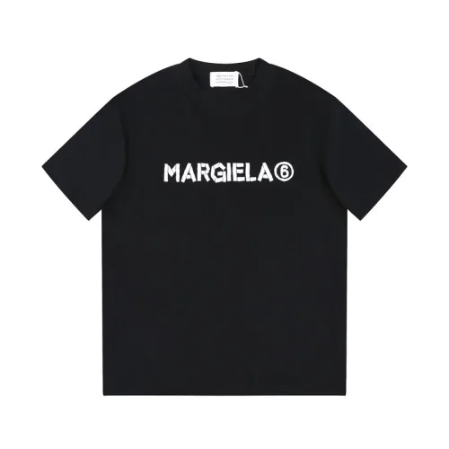 Футболка Margiela Logo Name From Pieces "Black"