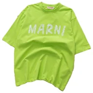 Футболка Marni With Logo "Green"