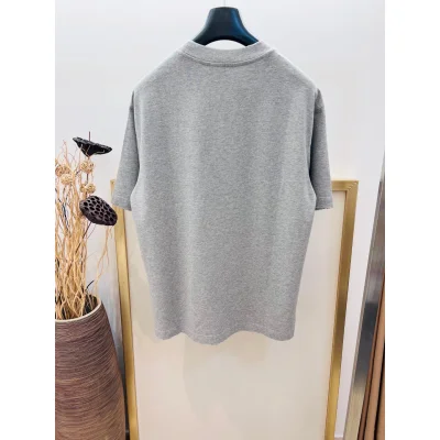 Футболка Miu Miu Frontside Handwritten Logo Miu Miu "Gray" фото № 4