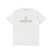 Футболка Moncler With Text And Animalistic Logo "White"
