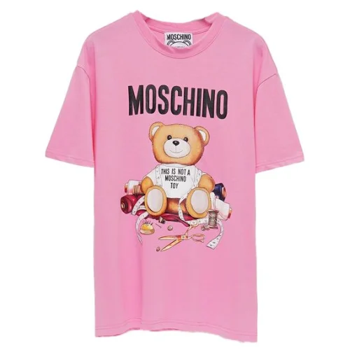 Футболки Moschino Sew Teddy Bear "Pink"