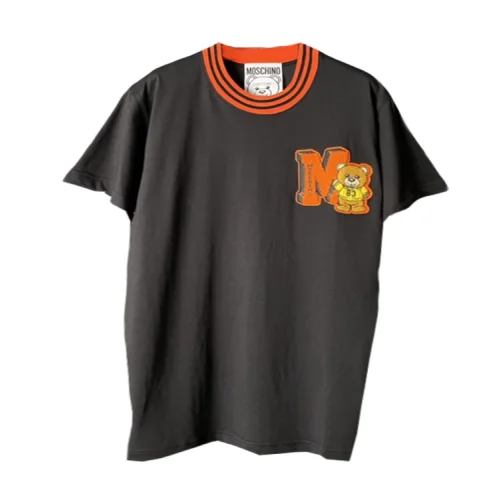 Футболка Moschino Logo With Cute Bear "Black"