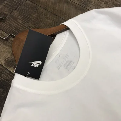 Футболка Nike With 4 Logo "White" фото № 3