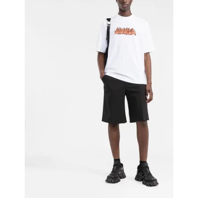 Футболка Off-White Neen Graffiti Skate OS "White" фото № 7