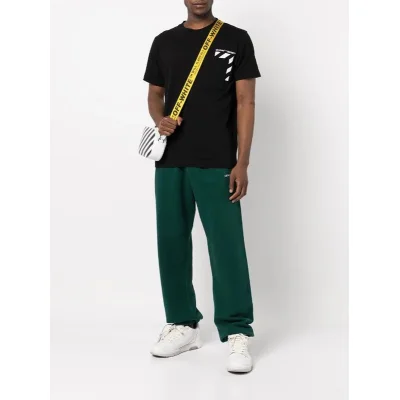 Футболка Off White Jersey "Black" фото № 3