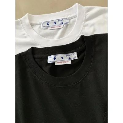 Футболка Off White Jersey "Black" фото № 8