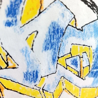 Футболка Off White With Colorful Graffiti Print "White" фото № 8 Футболка Off White With Colorful Graffiti Print "White" фото № 8