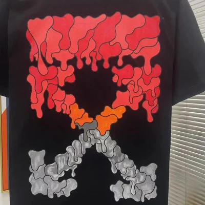 Футболка Off White Bony Print "Black" фото № 3