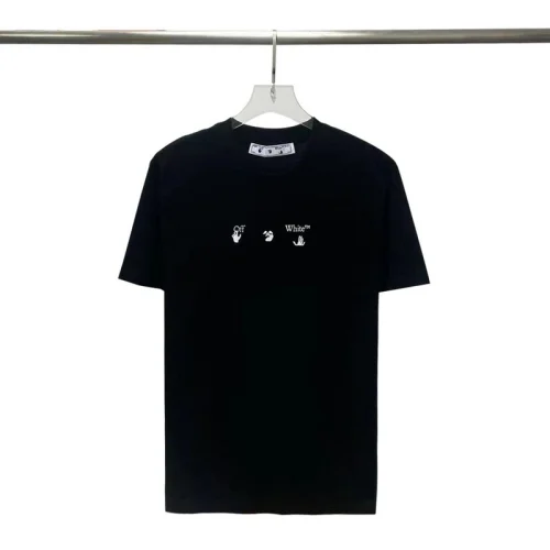 Футболка Off White Bony Print "Black"