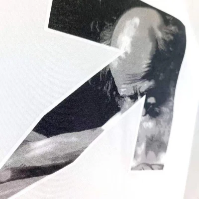 Футболка Off White Print - Ghosts Of The Past "White" фото № 9