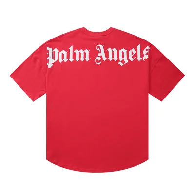 Футболка Palm Angels With The Brand Name "Red" фото № 2