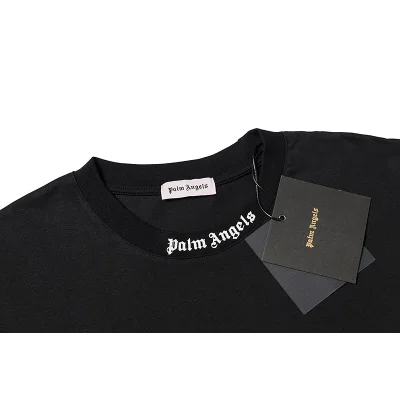 Футболка Palm Angels With Beautiful Logo Lettering "Black/White" фото № 3