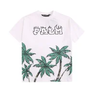 Футболка Palm Angels Tropics "White/Pink"