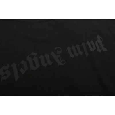 Футболка Palm Angels Base With Text Logo "Black" фото № 6