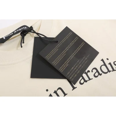 Футболка Palm Angels Trouble In Paradise "Cream" фото № 2