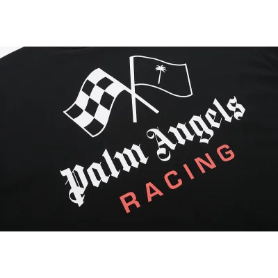 Футболка Palm Angels Racing "Black" фото № 7