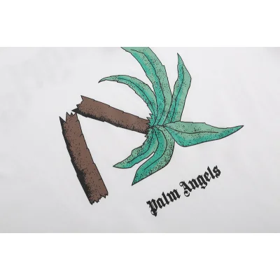 Футболка Palm Angels Broken Palm Tree "White" фото № 3
