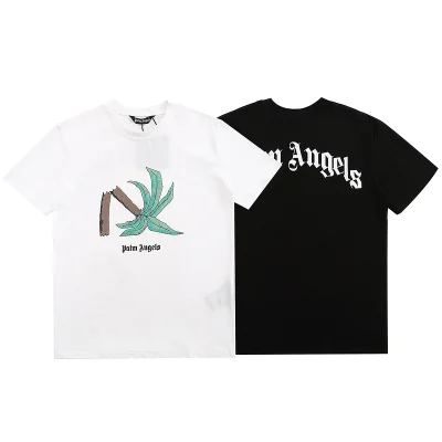 Футболка Palm Angels Broken Palm Tree "White" фото № 5